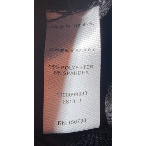 Alice in the Eve Asymmetrical Midi Skirt Clean Girl Model Quiet Luxury Y2K S - Picture 8 of 12